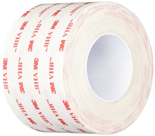 3M VHB Tape 4930, 2 in width x 5 yd length (1 Roll)