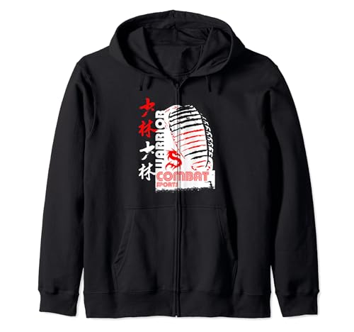 Dojo Warrior Combat Sports Graphic - Disfraz de artes marciales Sudadera con Capucha