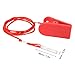 Rjrjc Running Machine Safety Switch, Universal Treadmill Safety Key, ABS Material, Red Color, 2 Pcs Set for Home Gym Fitness Equipment Enthusiasts