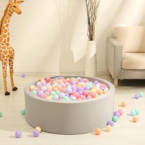 image for GOGOSO Ball Pits Balls Toddlers 50 100 200 500 Plastics Shape Ball Non
