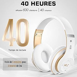 6S Casque Bluetooth sans Fil, écouteurs stéréo sans Fil stéréo Pliables Hi-FI Écouteurs avec Microphone intégré, Micro… - Les Beatles, Paul McCartney, John Lennon, RIngo Starr, George Harrison 6S Casque Bluetooth sans Fil, écouteurs stéréo sans Fil stéréo Pliables Hi-FI Écouteurs avec Microphone intégré, Micro… – Image 3