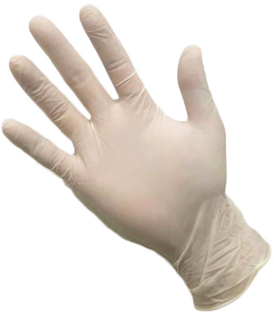 Amazon.co.jp: 宇都宮製作 使い捨て手袋 ホワイト S ゴム手袋