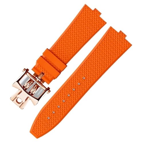 Bracelet montre VC 4500 V en caoutchouc FKM agate style sport chic bouche convexe 7 mm GUMMMY