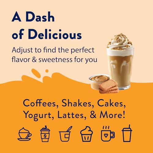 Image of Jordan's Skinny Mixes Sugar Free Coffee Syrup, Holiday Cookie Butter Coffee Flavoring Syrup, Zero Calorie Drink Mix for Lattes, Baking, Protein Shake, Dairy & Gluten Free, Kosher, 25.4 Fl Oz