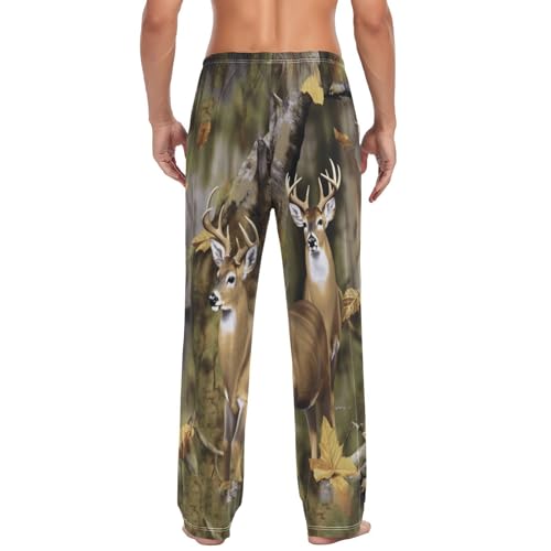 Mens Pajama Pants, Lightweight Soft Lounge Pant with Pockets Sleep Pj Bottoms for Men2