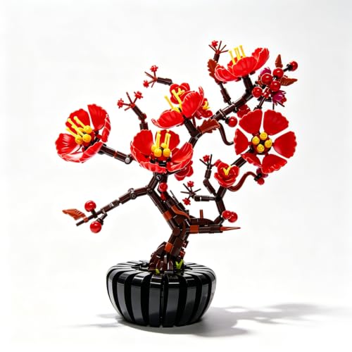 Plum Blossom Building Set Building Block Toys 599Pc for Christmas Halloween - image 1