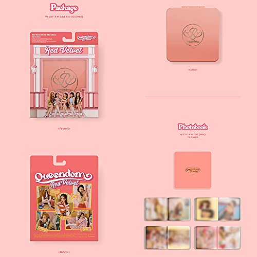 Álbum original Red Velvet Queendom Case Version con póster limitado 4
