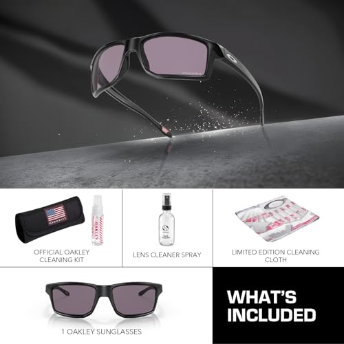 Image of Oakley GIBSTON OO9449 Rectangle Shape Sunglasses With Official Eyewear Kit | Men's Sunglasses