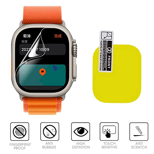 Image of FCS Smart Watch Screen Protector /Screen Guard for Maxima Max Pro Hero (Pack of, 9)