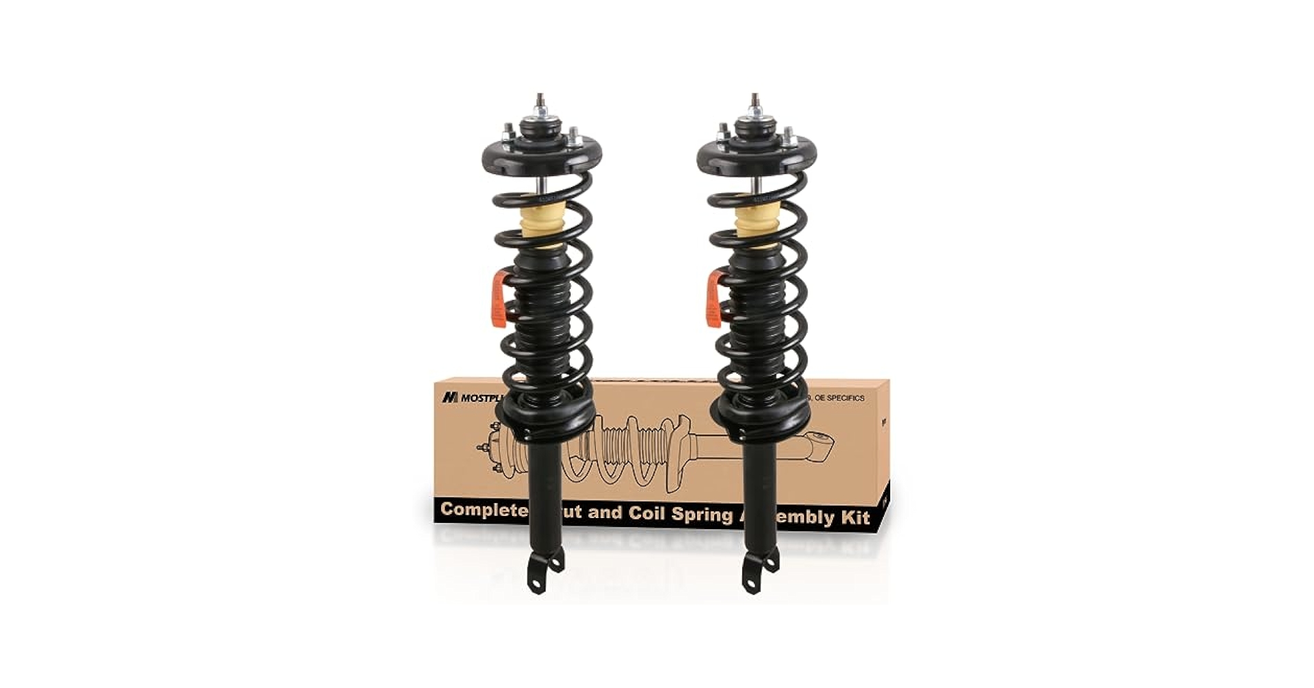 Amazon.com: MOSTPLUS Rear Pair Complete Strut Spring