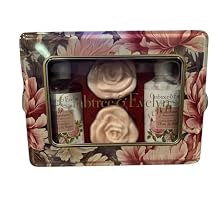 Crabtree & Evelyn 4 Piece Gift Set Tin 4-piece set, Rosewater