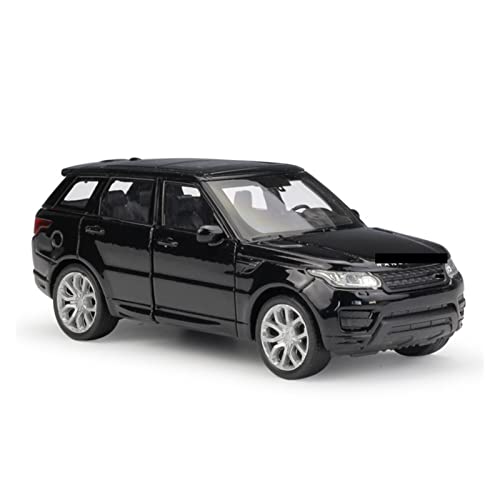 Modelo Land Rover Range Rover 1:36 Metal Negro