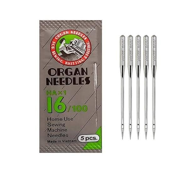 Sewing Machine Needles, (HA 14-5pcs, 16-5pcs) for Usha, Janome, Singer, Brother, and Normal Machines
