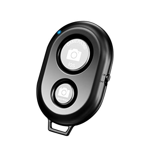 SYOSIN Control Remoto Bluetooth, Control Remoto Inalambrico para Telefonos Inteligentes � Adecuado para Camara de Disparo del Obturador para Autofotos - Compatible con Apple iOS y Android