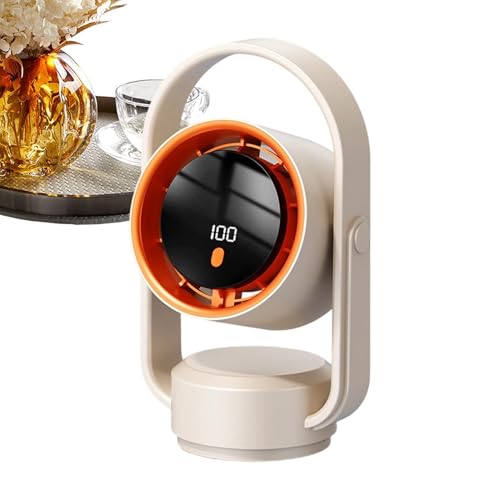 Ventilateur de table avec angle réglable pour évacuer la chaleur au bureau - 2
