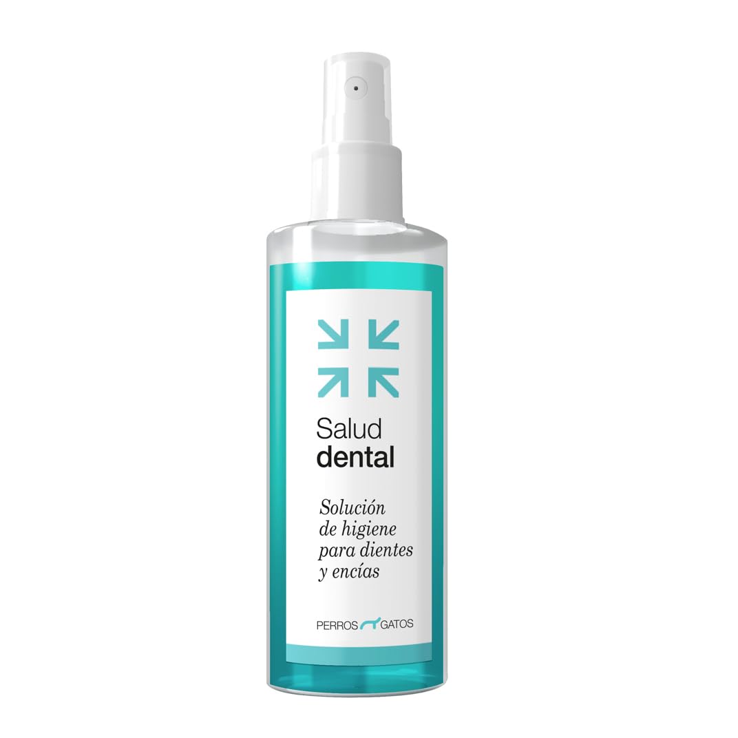 Petia Vet Health - Salud Dental - Dentífrico sin Cepillado para Perros y Gatos - 1 bote de 125 ml