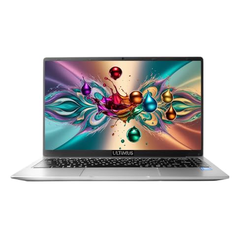 ULTIMUS APEX Laptop Intel Celeron Dual Core 8 GB LPDDR4 512 GB SSD Expandable~1TB 14.1 FHD IPS Laptop Anti-Glare Ultra Thin Bezel 180° Hinge 3.0×3 USB HDMI SD Card Slot Win 11 Home 1.25KG Silver ULTIMUS APEX Laptop Intel Celeron Dual Core 8 GB LPDDR4 512 GB SSD Expandable~1TB 14.1 FHD IPS Laptop Anti-Glare Ultra Thin Bezel 180° Hinge 3.0×3 USB HDMI SD Card Slot Win 11 Home 1.25KG Silver
