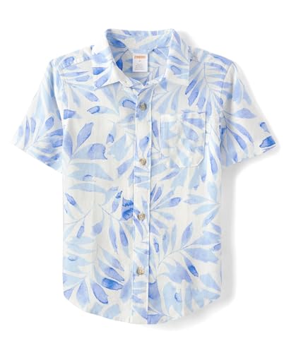 Image of Gymboree,Matching Family Short Sleeve Button Up Shirt