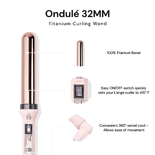 Professional Titanium Curling Wand for Beach Waves