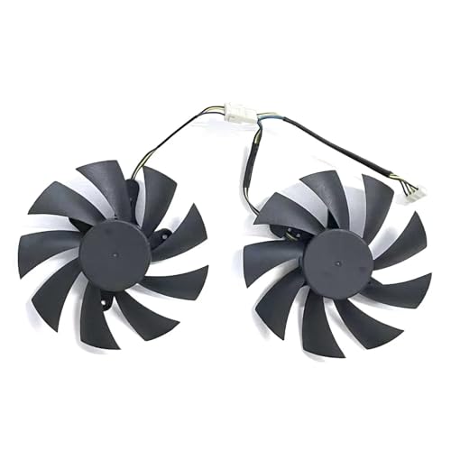 QKFTCSDW Ventilador GPU CF9015H12S RTX 2060 de 85MM y 4 Pines Compatible con refrigeración de Tarjeta gráfica Todo en uno Rtx2060 2070 2060S