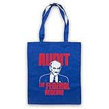 My Icon Art & Clothing Ron Paul Audit The Fed Umhangetaschen, Blau