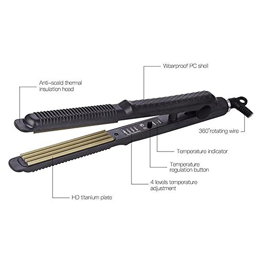 Prensa para cabello ondulado electrónico TOHUAN miniatura 7