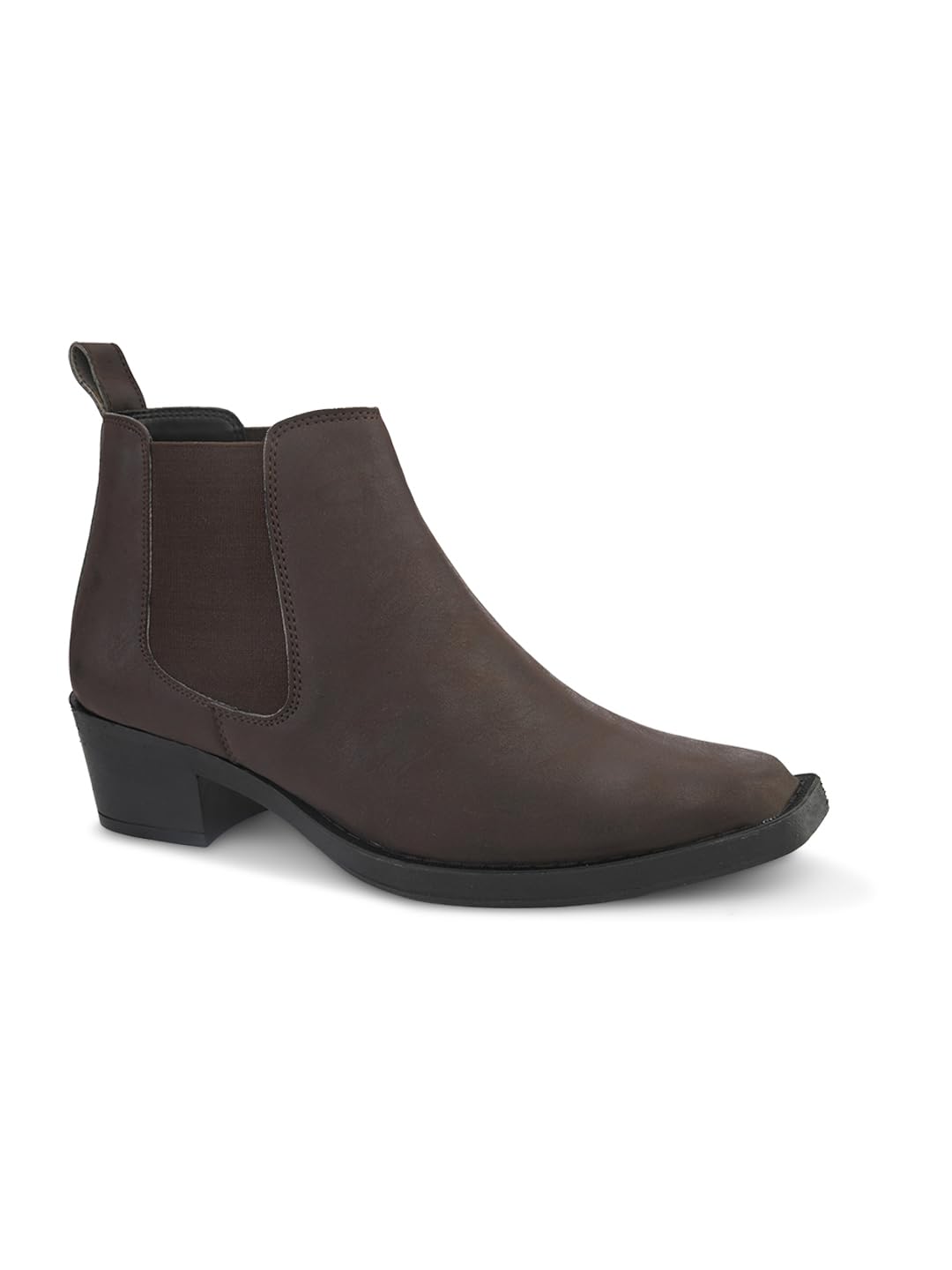 sir corbett Vegan Leather Chelsea Boots for Men | Height Increasing Office Boot-picture-37