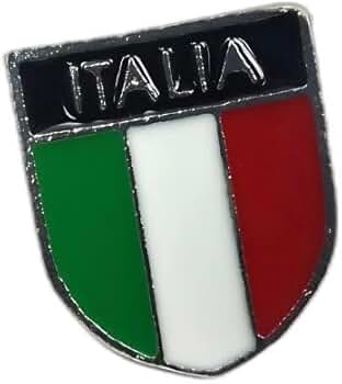 着物キャラクター ピンバッジ イタリア国旗