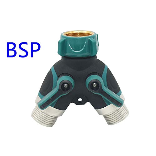 Adaptador de tubería de válvula de riego de grúa en metal resistente de 3/4 5