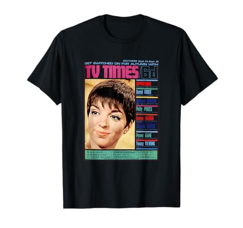 Photo de TV Times Liza Minnelli 1966 Couverture T-Shirt