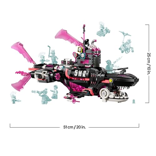 LEGO® DREAMZzz™ 71500 Le sous marin requin des cauchemars - vue 10