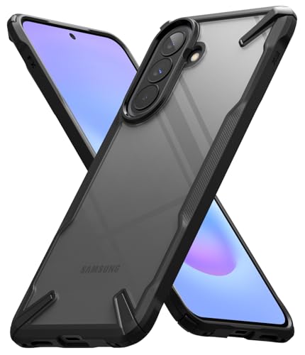 Image of Ringke Fusion-X for Samsung Galaxy A57 [Heavy Duty X-Bumper] Rugged Shockproof Protective Case Back Cover with Non-Slip Side Grip - Black