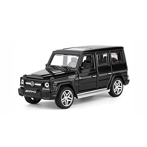 Image of Metal Pull Back Diecast Car 1:32 Mercedes Amg G65 Pull Back Car Model With Sound Light Boys Gifts Toys For Kids?Pack Of 1?,Multicolor