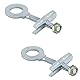 cyclingcolors 2x Kettenspanner M6x100 moped motorrad roller kompatibel mit Peugeot 102 103 104 Schraube Mutter