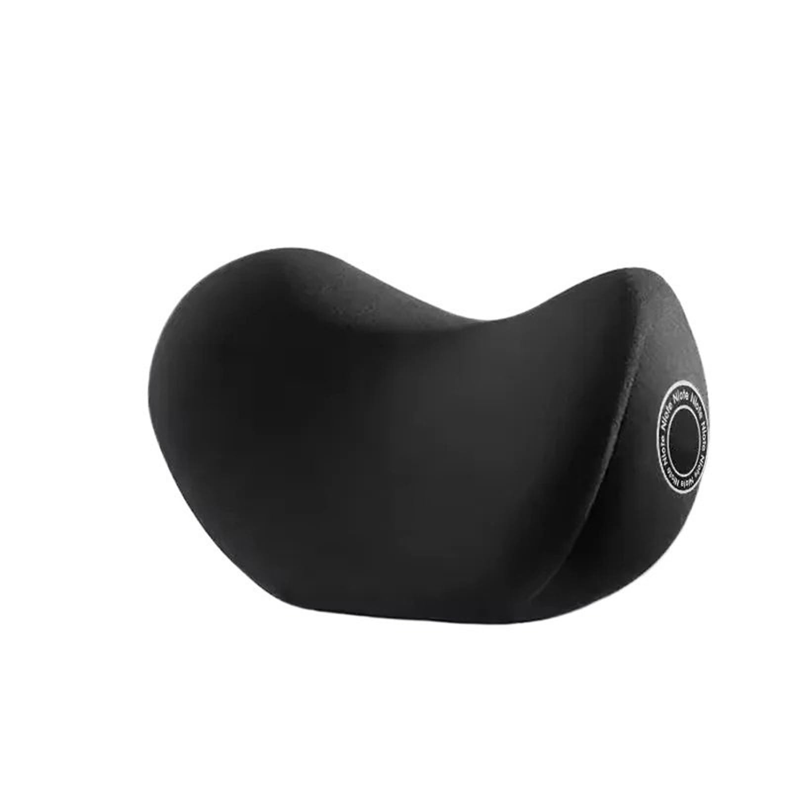 KAUWYEHD Car Seat Accessories Car Neck Pillow Lumbar Backrest Headrest Cushion(Black Headrest)