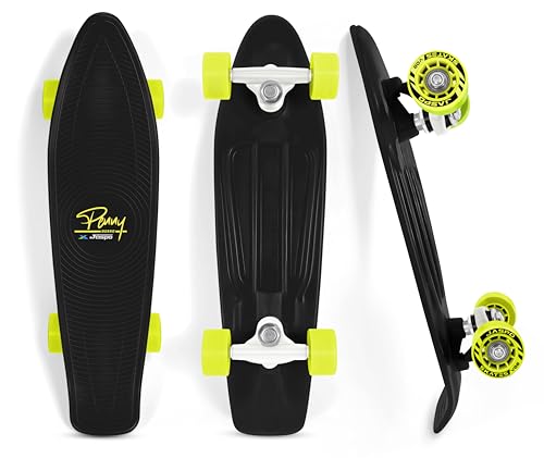 Jaspo Penny Skateboard for Kids & Adults – 22 Inch Mini Cruiser B...