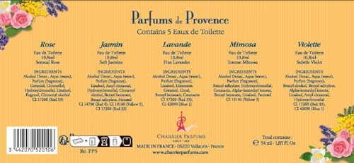 Charrier Parfums 5-Fragrance French Gift Set - 36% Off - Image 4