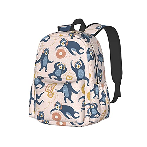Sac à dos pour ordinateur portable 17 pouces paresseux soulageant le dos