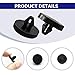 NTNEV 4 PCS Brake Switch Stopper, Clutch Pedal Stopper, Car Brake Light Switch Stopper, Brake Switch Pad, 90541-06036 (Black)