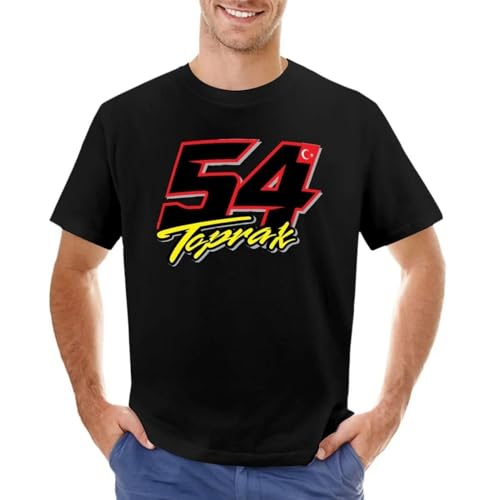 TIEGUAN Toprak-Razgatlioglu-Number-54-T-Shirt-T-Shirt-sweat-shirts-men-clothings Black BlackL