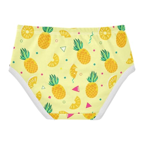 Girls' Underwear Fruit Pineapple Yellow Toddle Brief Panties 23019582