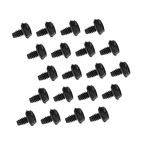 100Pcs Mounting Screw Kit for Pci Slots Fasteners for Power Supply and Computer Cases Design for Quick Installation Durable Computer Accessory