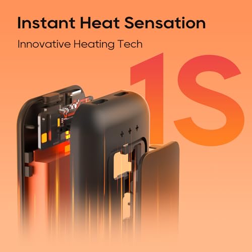 Electric-Hand-Warmers-Rechargeable-2-Pack-6400mAh-Rechargeable-Hand-Warmer-16-Hrs-Portable-Hand-Warmer-for-Outdoor-Camping-Hunting-Golf-Accessories-Gifts-for-Women-Men-Black