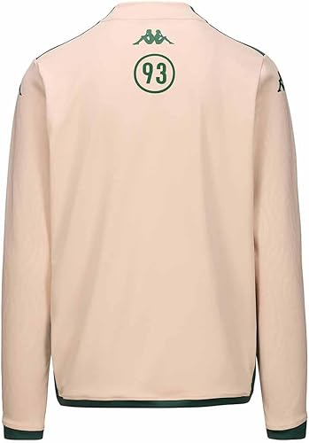Kappa ABLAS Pro 8 Red Star Sweat REDSTAR | Man | Size 2XL | Cream Beige/Green DK