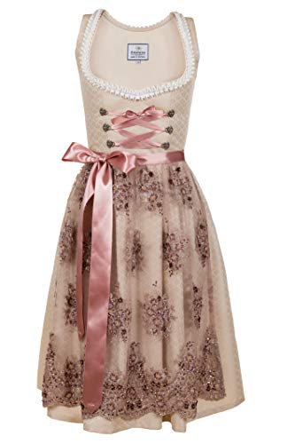 Edelnice Trachtenmode Exklusives Designer Midi Dirndl Cecilia inkl....
