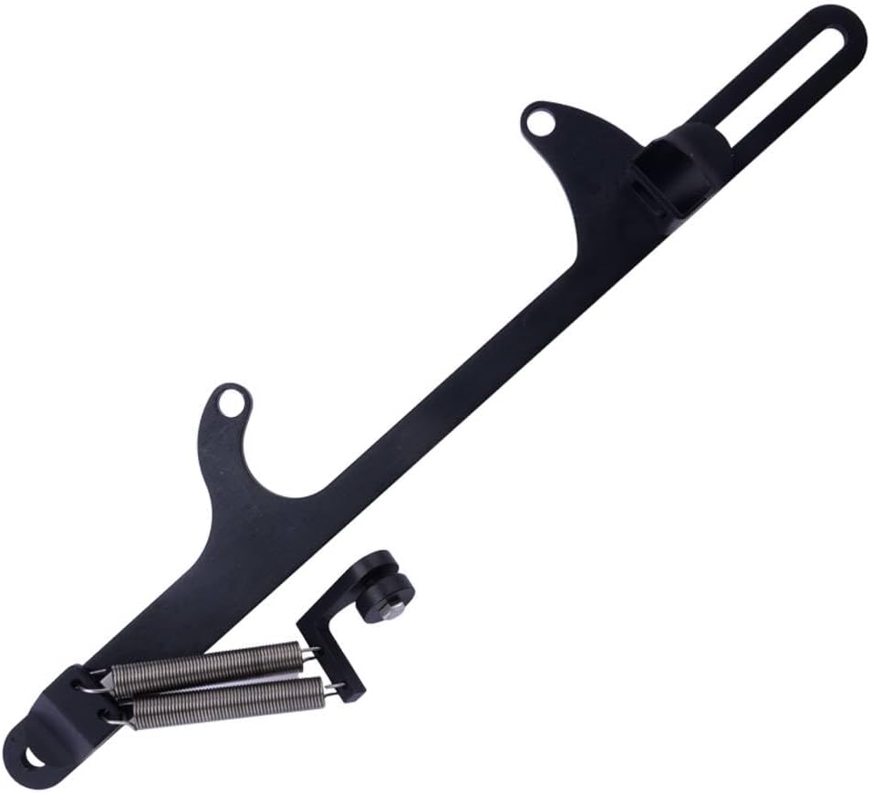 beler Black Carburetor Carb Throttle Cable Bracket Fit for Holley 4500 Dominator Carburetor