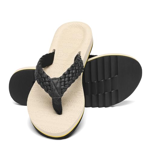 Qzize Womens Yoga Mat Flip Flops