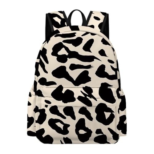 Leopard Print Backpacks Bookbag Animal Skin Laptop Bag Daypack Travel Hiking Camping 16 Inch Style 3
