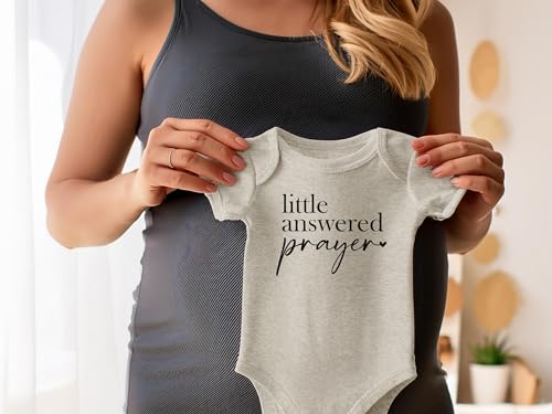 Surprise Pregnancy Announcement Infant Bodysuit - Little Answered Prayer4