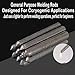 Low Temperature Welding Rods, Aluminum Welding Rods Low Melt Temp for Aluminum Stainless Steel Iron and Copper No Flux Required Beginner and Pro Friendly Repair Tool(6pcs)
